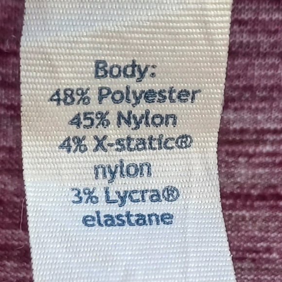 Lululemon Cross Twist Back Tank Top Size 8 Color Heathered Wine - Picture 7 of 7